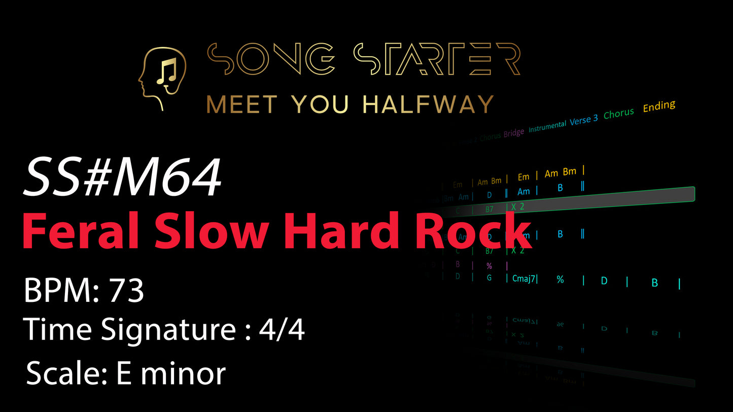 SS#M64 Feral Slow Hard Rock